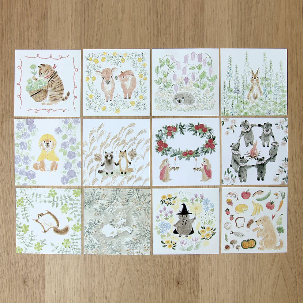 (NEW) Animals | Memo sheets (12 designs)