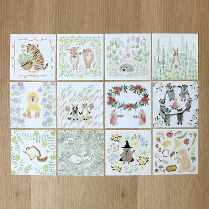 (NEW) Animals | Memo sheets (12 designs)