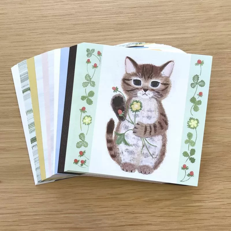 (NEW) Cats Set B | Memo sheets (12 designs)