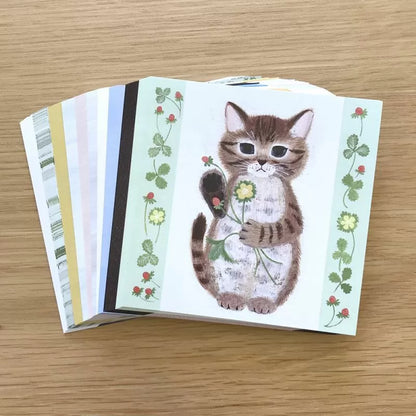 (NEW) Cats Set B | Memo sheets (12 designs)