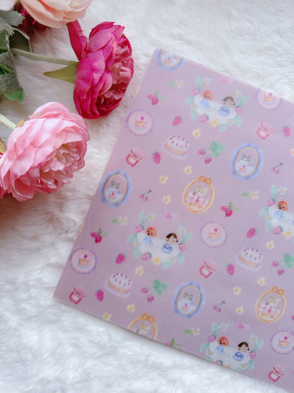 (NEW) Kin.Iro.Hitode Tea Party | A4 Vellum Paper