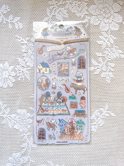 Bremen Town Musicians | Sticker Sheet