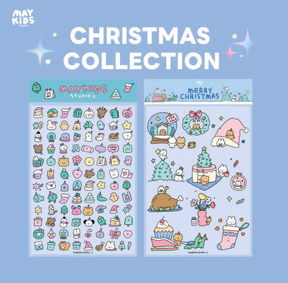 (NEW) Maykids Christmas | Sticker Sheet - 2 designs