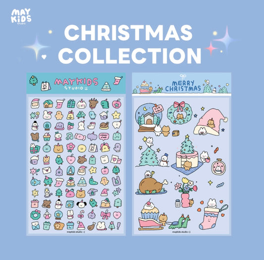 (NEW) Maykids Christmas | Sticker Sheet - 2 designs