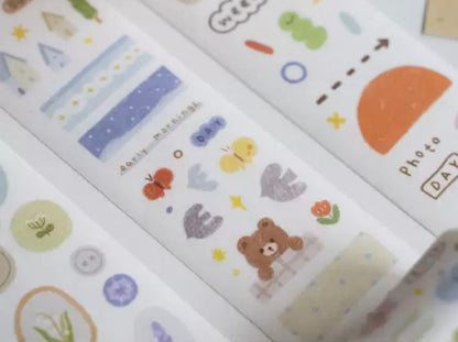 Forest | Kiss Cut PET Tape Stickers