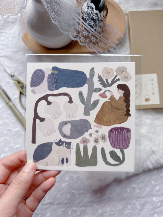 Ivy Snow - My Garden | Postcard