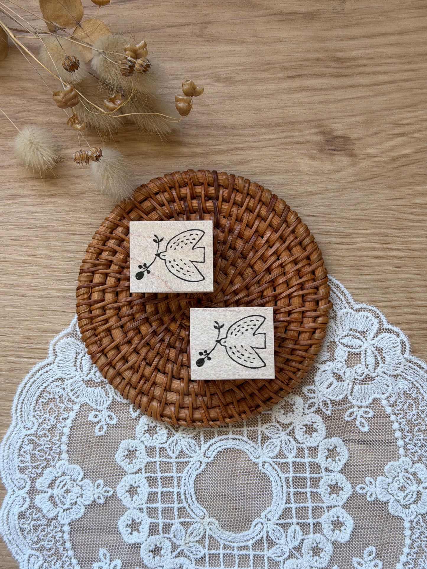 Hankodori - Bird | Wooden Rubber Stamp