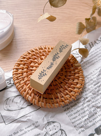 Botanical | Wooden Rubber Stamp