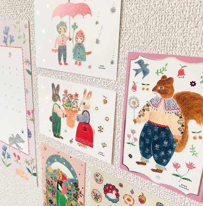 Aiko Fukawa Festival | Gold Foil Stamping Postcard