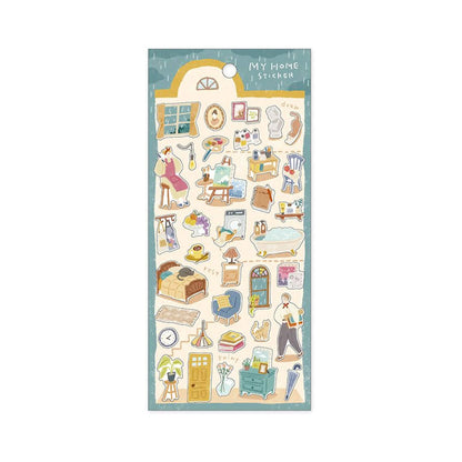 (NEW) My home sticker - Art time | Sticker Sheet
