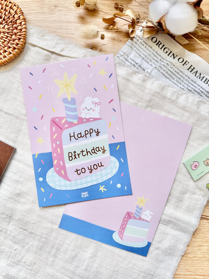 (NEW) Maykids Birthday Cake | Postcard