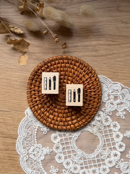 (NEW) Hankodori - Everyday Carry | Wooden Rubber Stamp