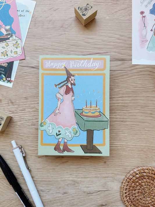 Birthday Cake | Postcard