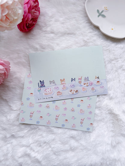 (NEW) Kin.Iro.Hitode - Tea Time with Cuddly Friends | Notepad