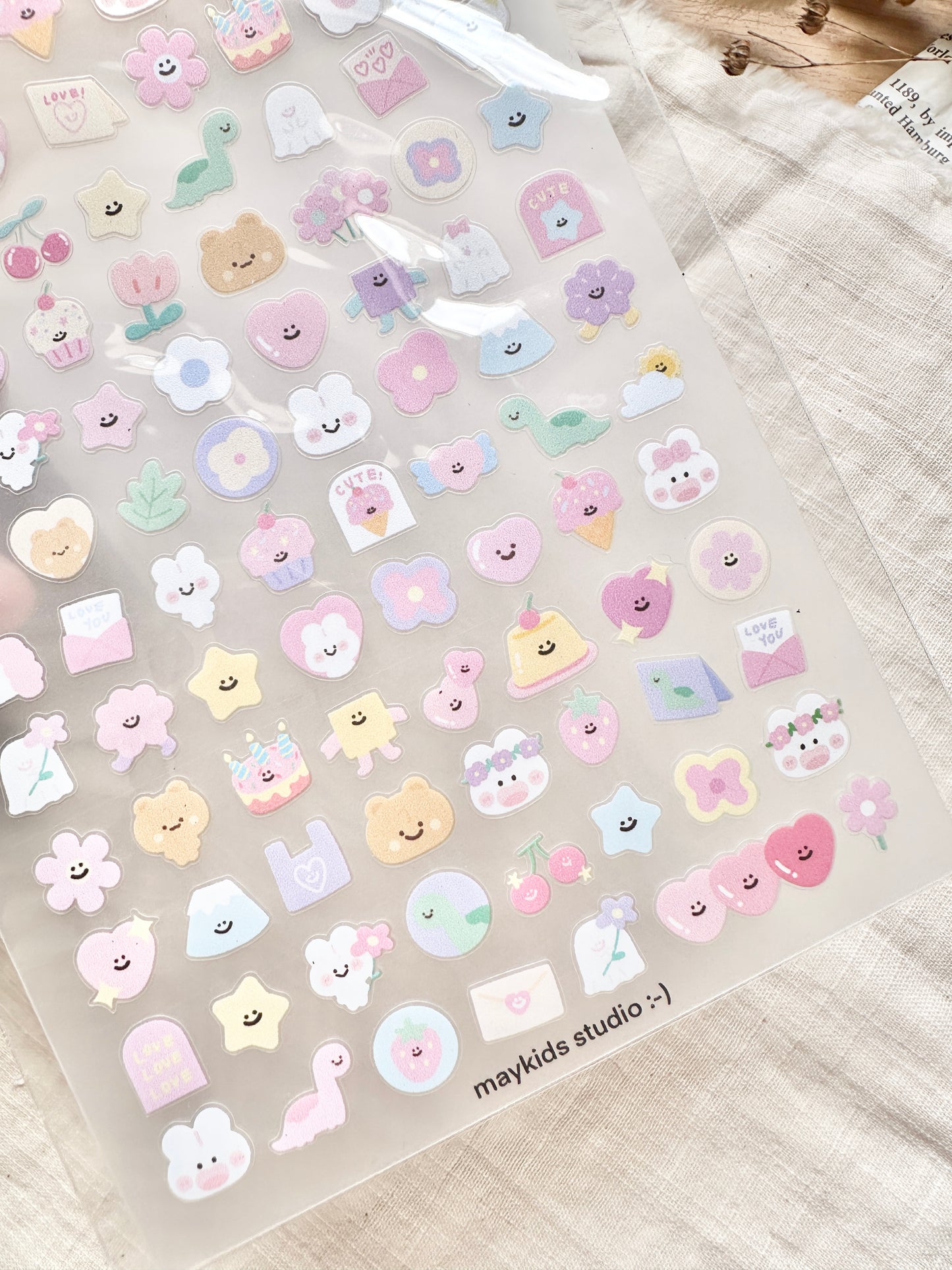 (NEW) Maykids Emoji 6 | Sticker Sheet