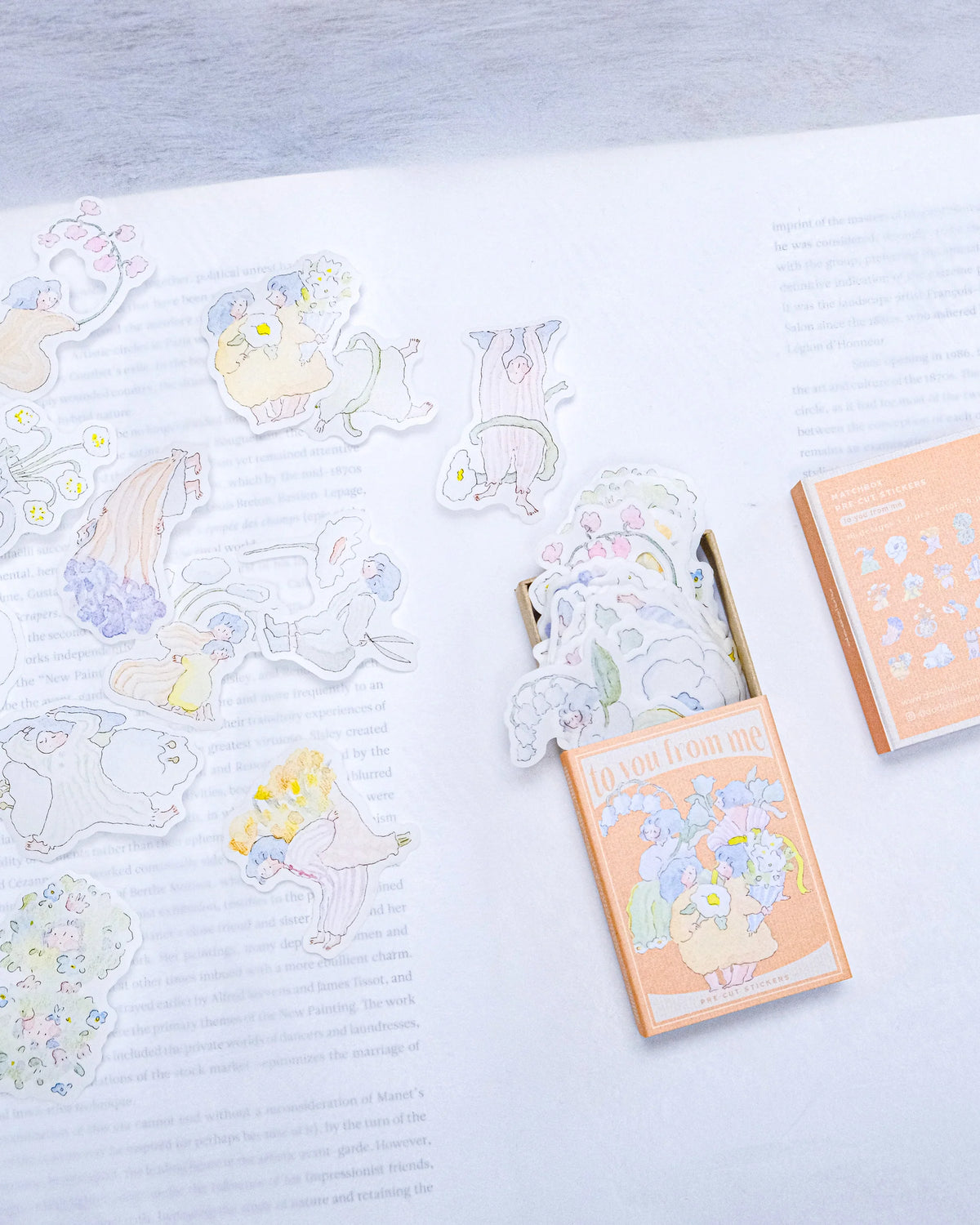 (NEW) Dodolulu - To You From Me | Matchbox Flake Stickers
