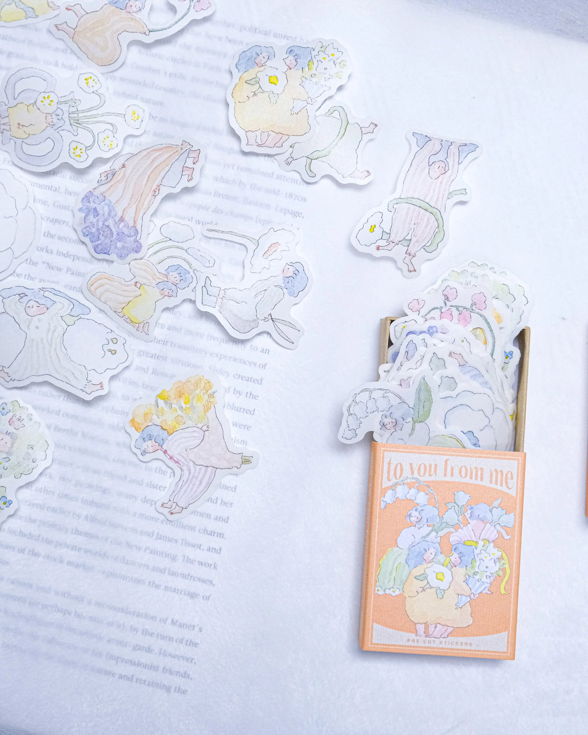 (NEW) Dodolulu - To You From Me | Matchbox Flake Stickers