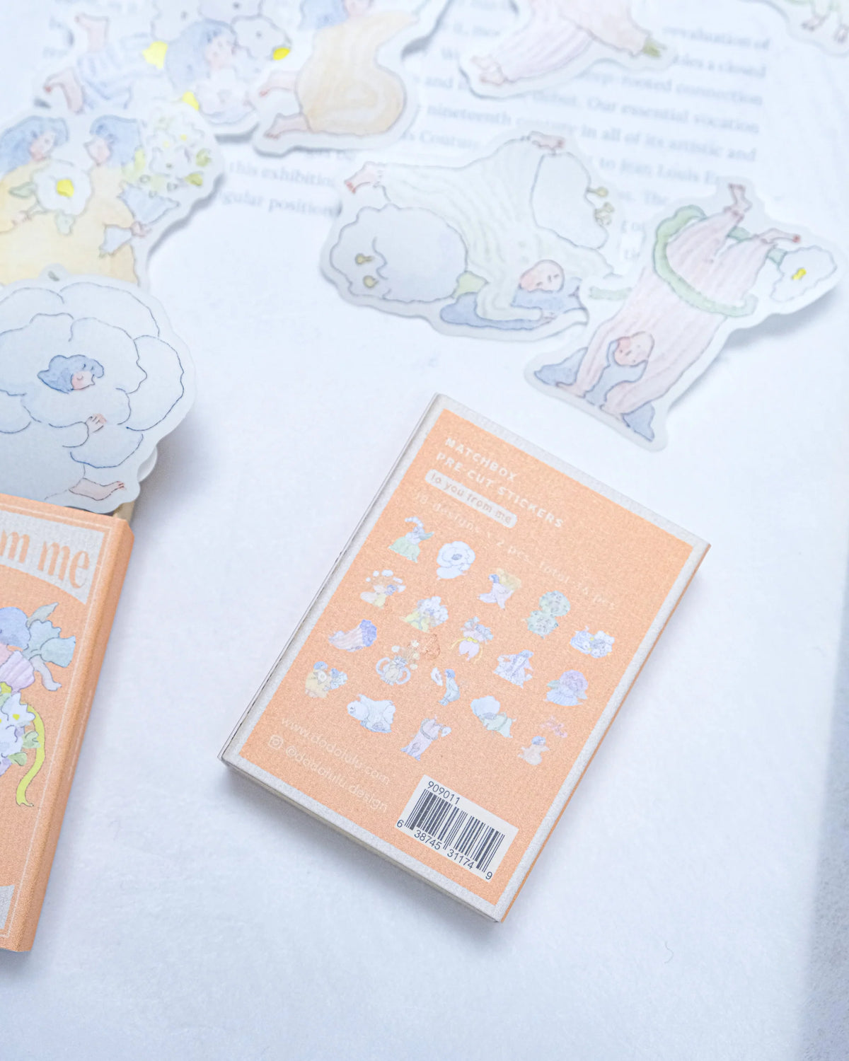 (NEW) Dodolulu - To You From Me | Matchbox Flake Stickers