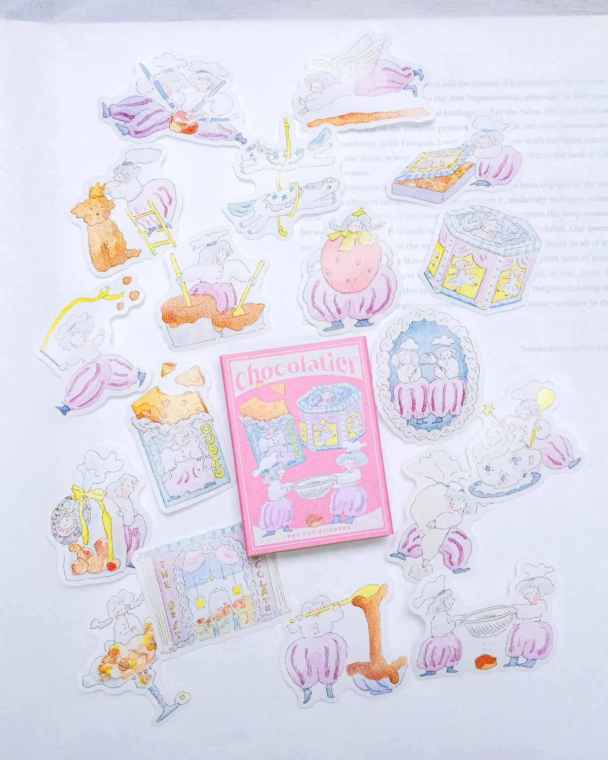 (NEW) Dodolulu - Chocolatier | Matchbox Flake Stickers