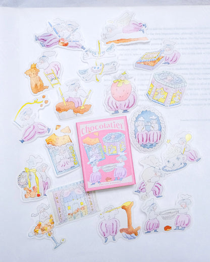 (NEW) Dodolulu - Chocolatier | Matchbox Flake Stickers