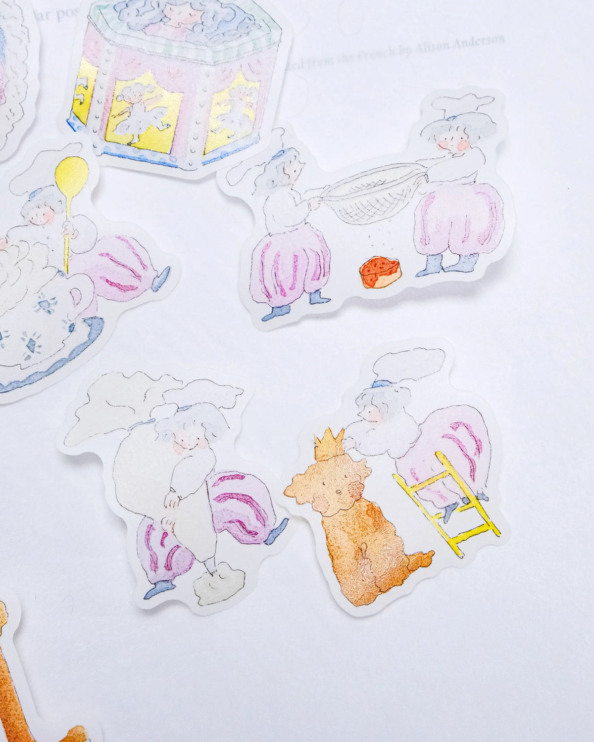 (NEW) Dodolulu - Chocolatier | Matchbox Flake Stickers