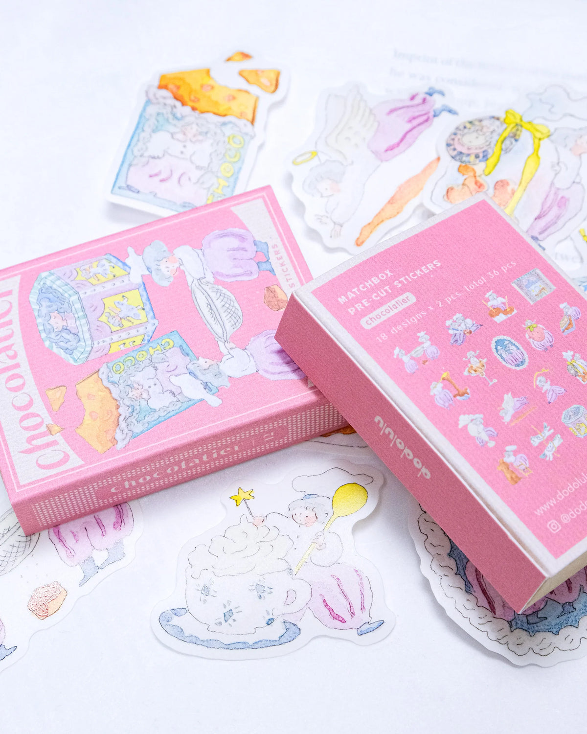 (NEW) Dodolulu - Chocolatier | Matchbox Flake Stickers