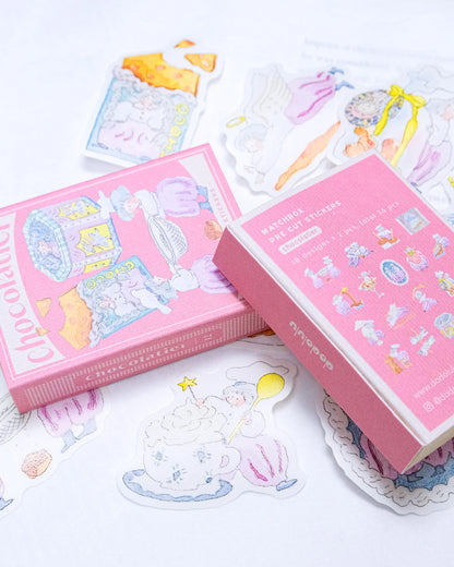 (NEW) Dodolulu - Chocolatier | Matchbox Flake Stickers