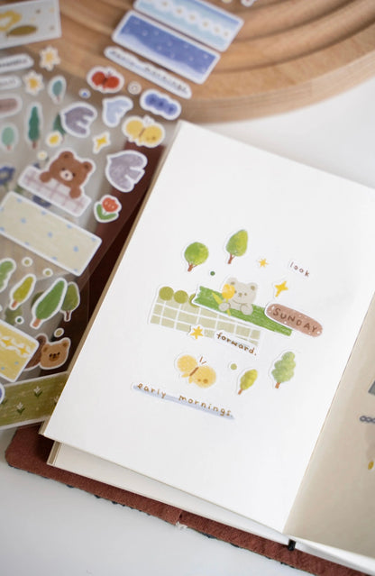 Forest | Kiss Cut PET Tape Stickers