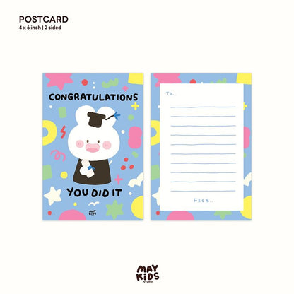 (NEW) Maykids Congratulations | Postcard
