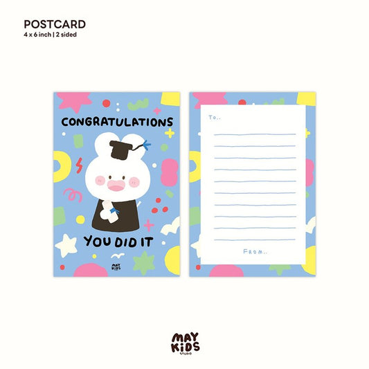 (NEW) Maykids Congratulations | Postcard
