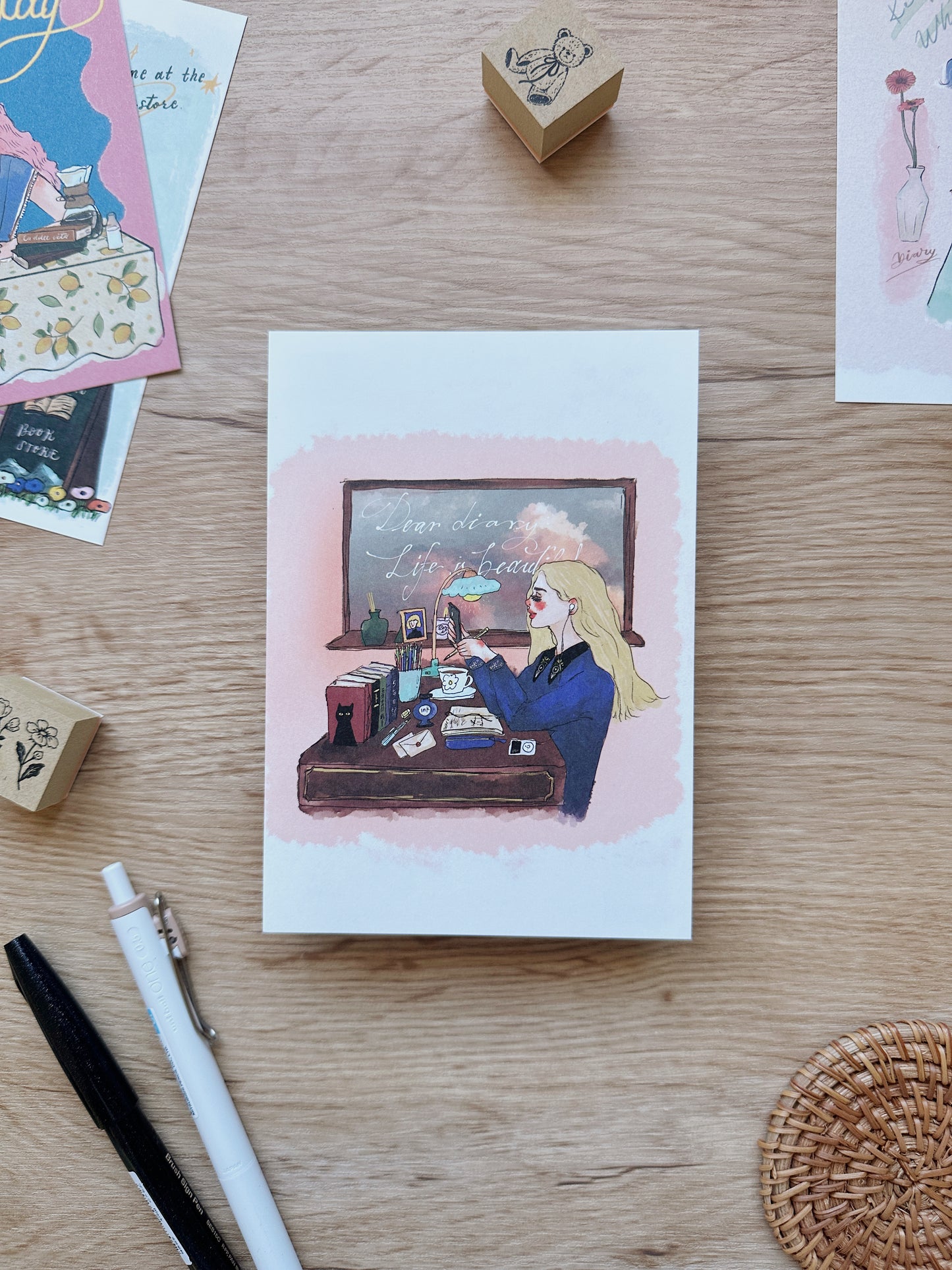 Life is beautiful | Postcard