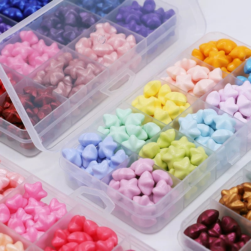 Macaron Wax Seal Beads (with box) - 10 colors