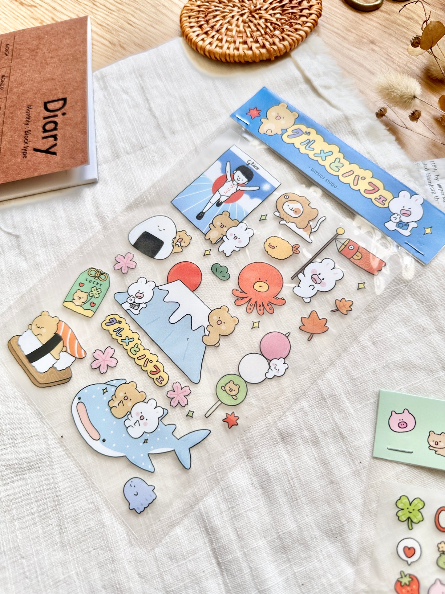 (NEW) Maykids Gourmet & Parfait | Sticker Sheet