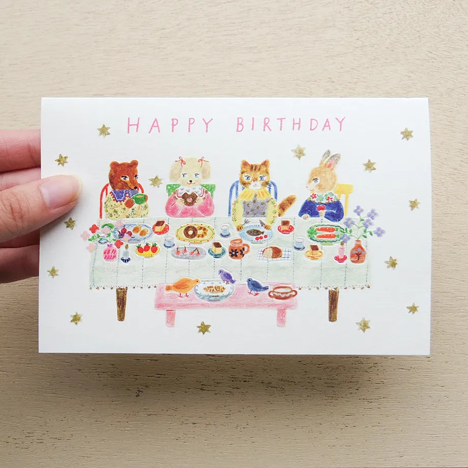 (NEW) Cozyca - Aiko Fukawa Special Day | Gold Foil Birthday Card