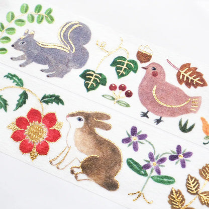 (Restocked) Cozyca - Aiko Fukawa Kusamura | Gold Foil Washi Tape (NEW)