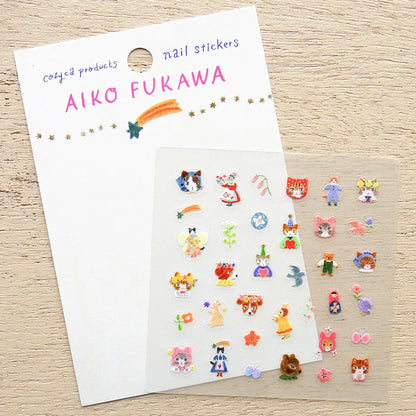 (NEW) Cozyca - Aiko Fukawa Nail Stickers