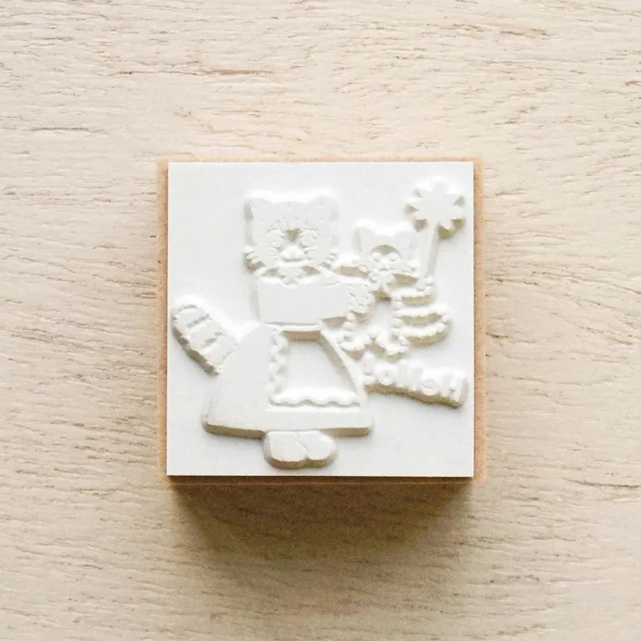(NEW) Cozyca - Aiko Fukawa Hello | Rubber Stamp