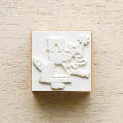 (NEW) Cozyca - Aiko Fukawa Hello | Rubber Stamp