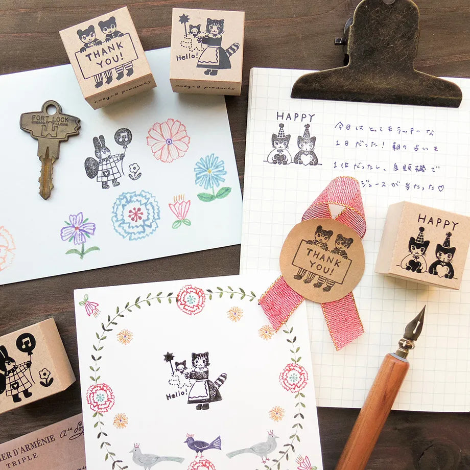 (NEW) Cozyca - Aiko Fukawa Miracle | Rubber Stamp