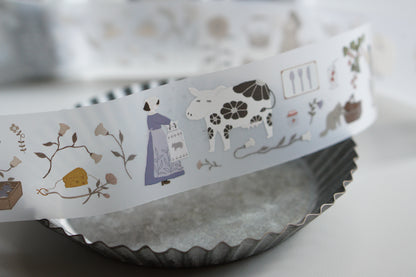 Ivy Snow - At The Farm | PET Tape Stickers