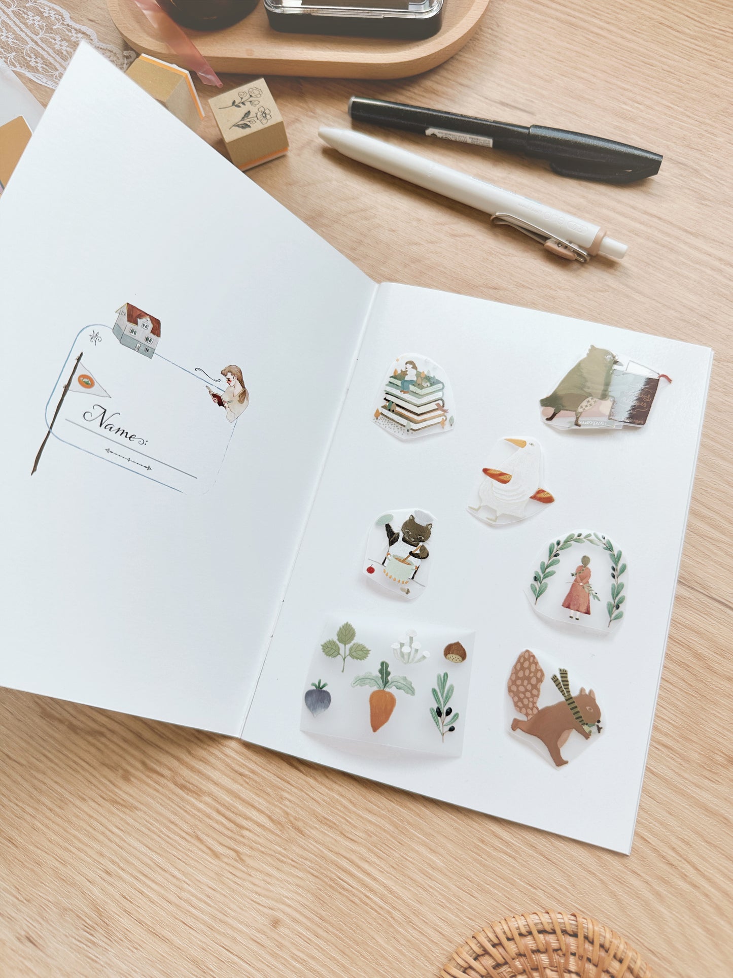 (NEW) Memories | B6 Sticker Collection Book