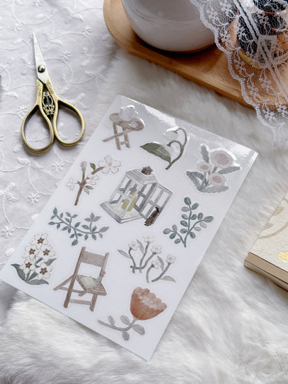 Ivy Snow - The Afternoon's Garden | Transfer Stickers (set of 2)