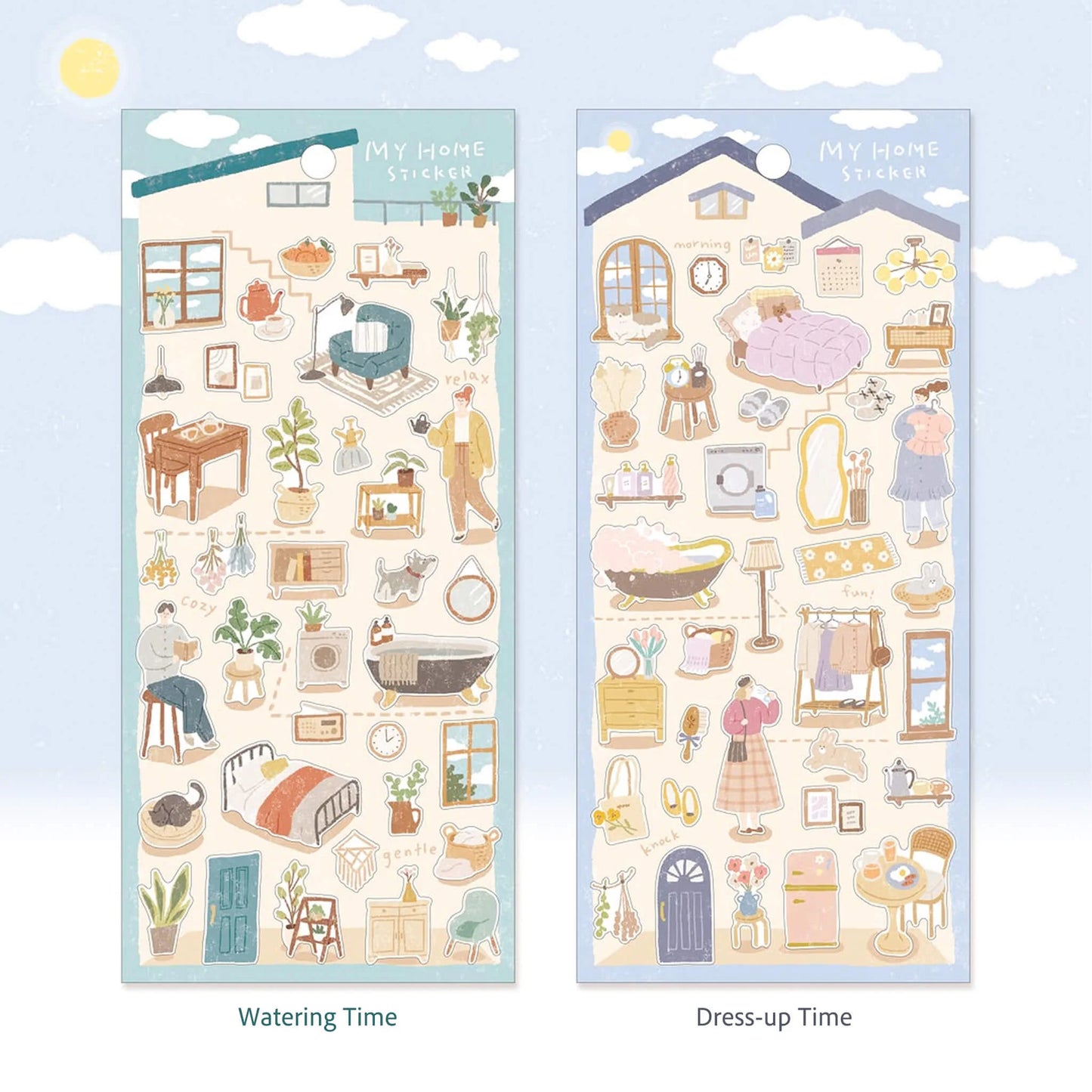 (NEW) My home sticker - Art time | Sticker Sheet