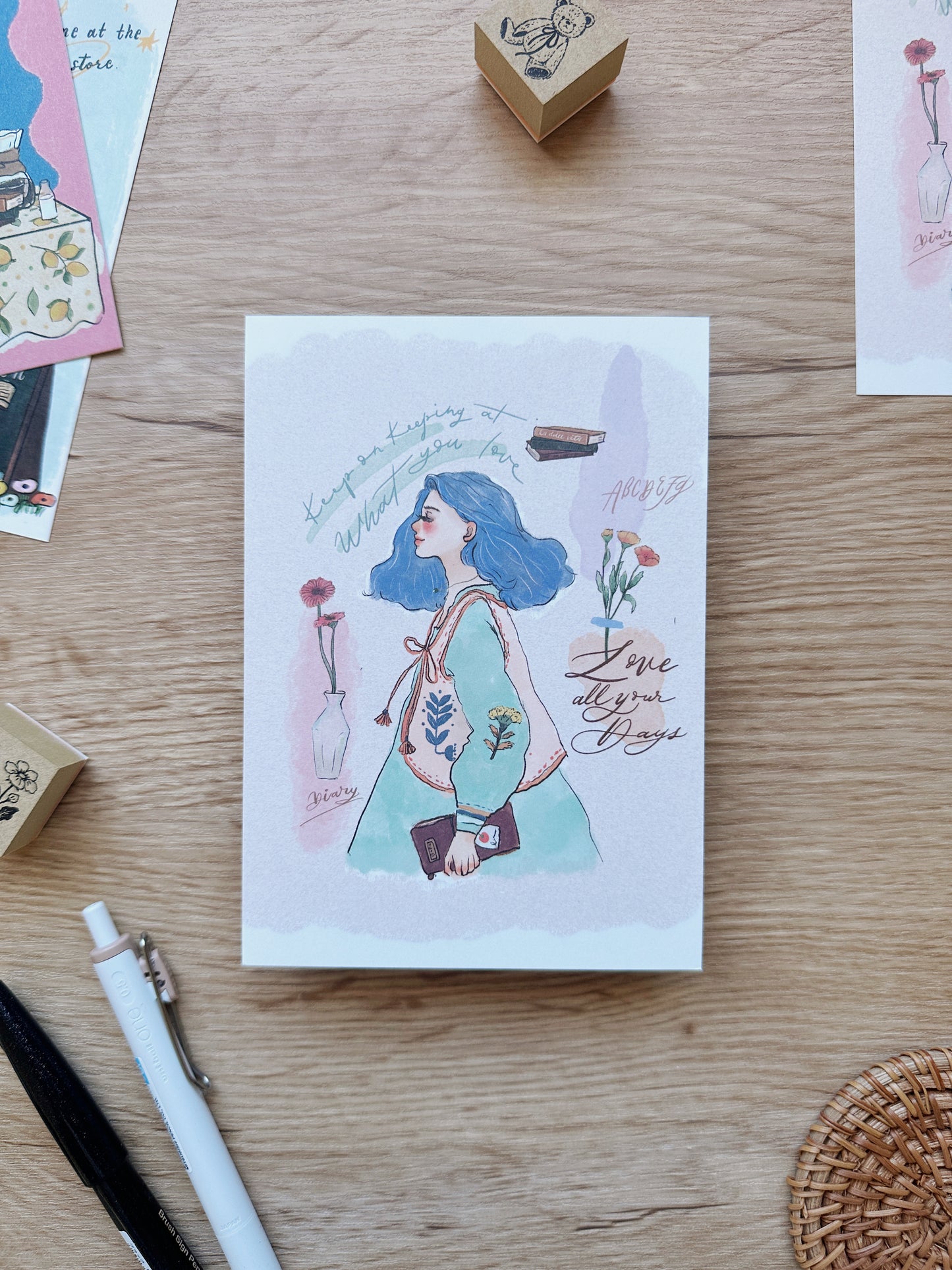 Every day is a new day | Postcard