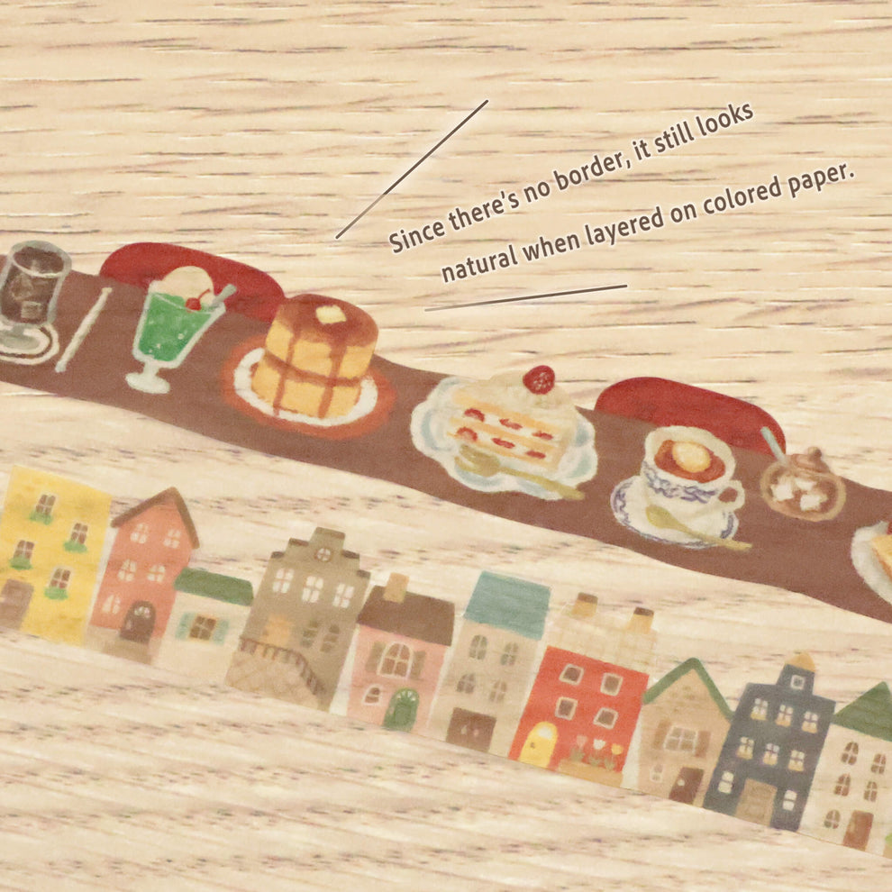 (NEW) Mind Wave House | Die-cut Washi Tape