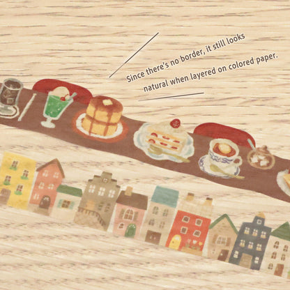 (NEW) Mind Wave House | Die-cut Washi Tape