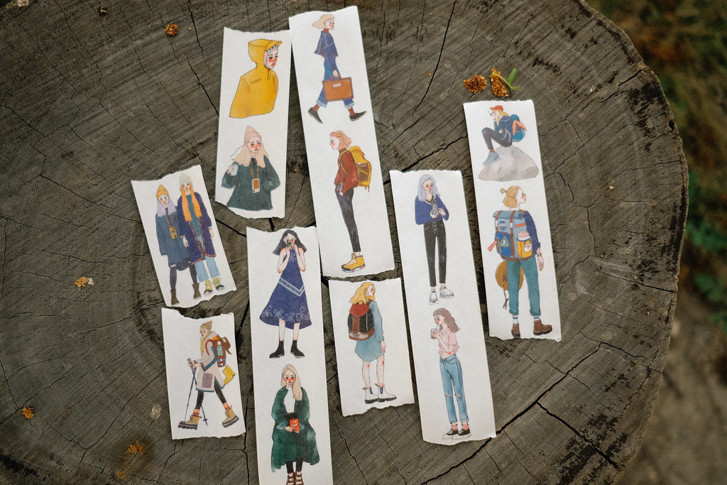 Bon Voyage | Washi Tape Stickers