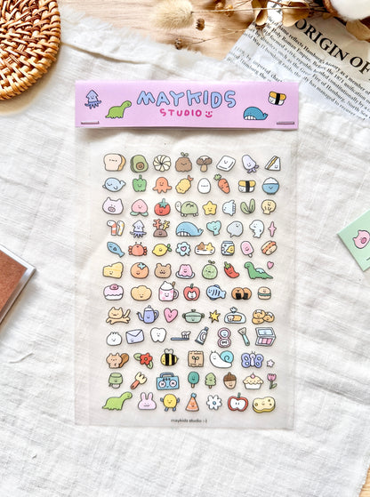 (NEW) Maykids Emoji 2 | Sticker Sheet