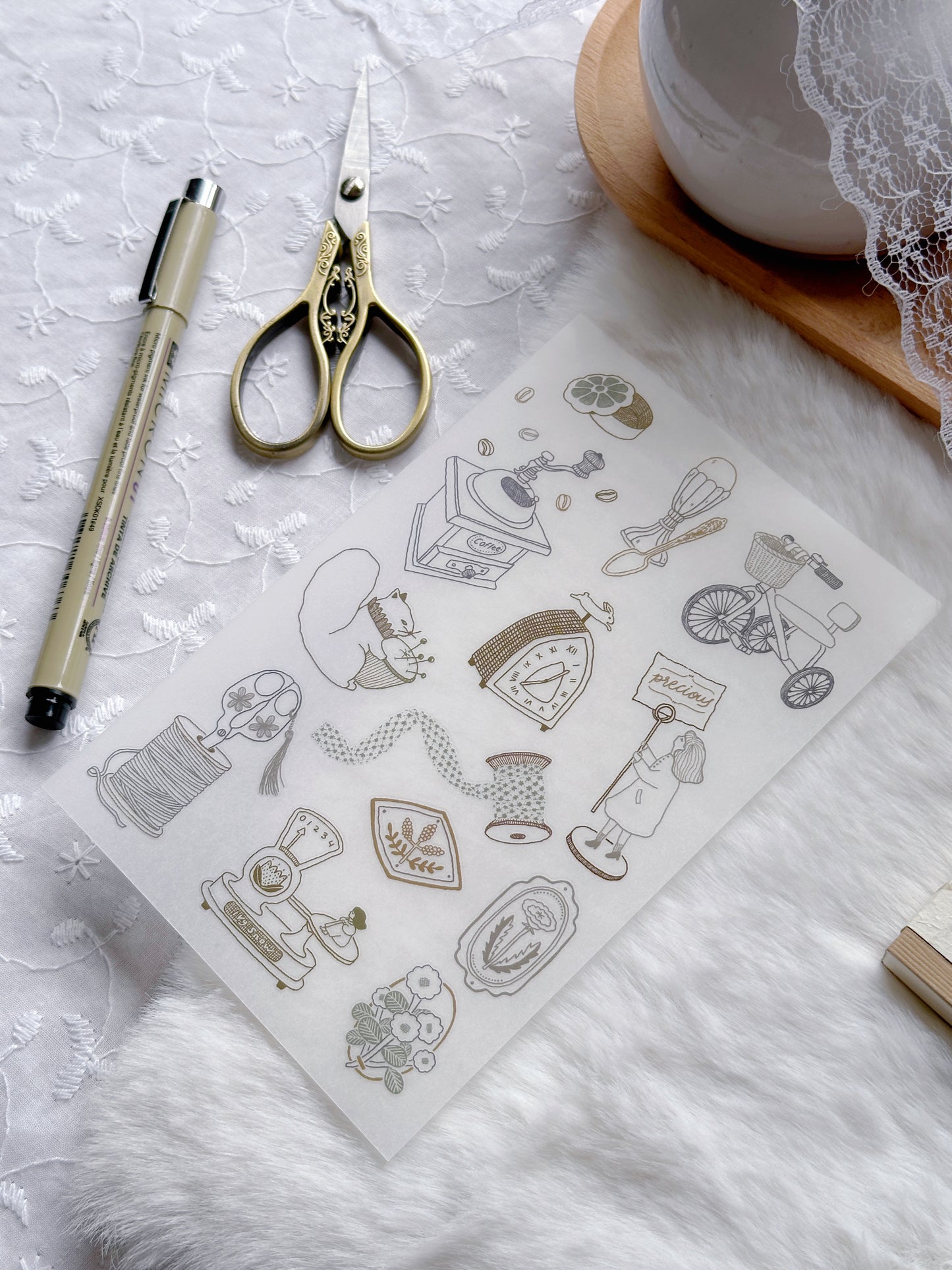 Ivy Snow - My Precious B | Transfer Sticker