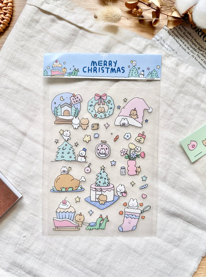 (NEW) Maykids Christmas | Sticker Sheet - 2 designs
